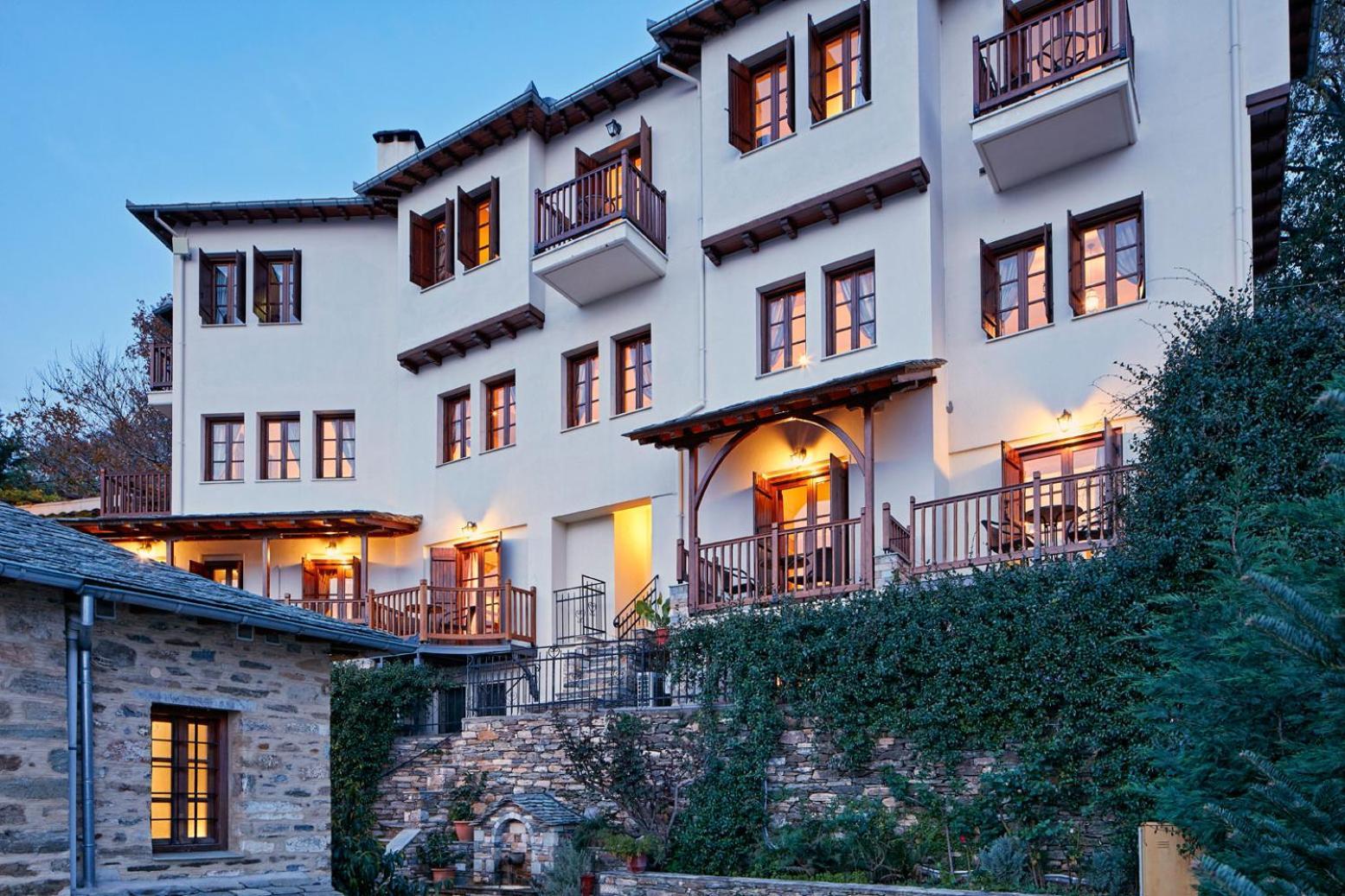 Hotel Dryades And Spa Agios Lavrentios Exteriér fotografie